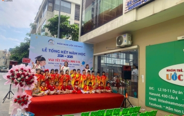 Quy Trình Tổ Chức Lễ Tổng Kết Tại Trường Mầm Non Ước Mơ Nhỏ 2024-2025
